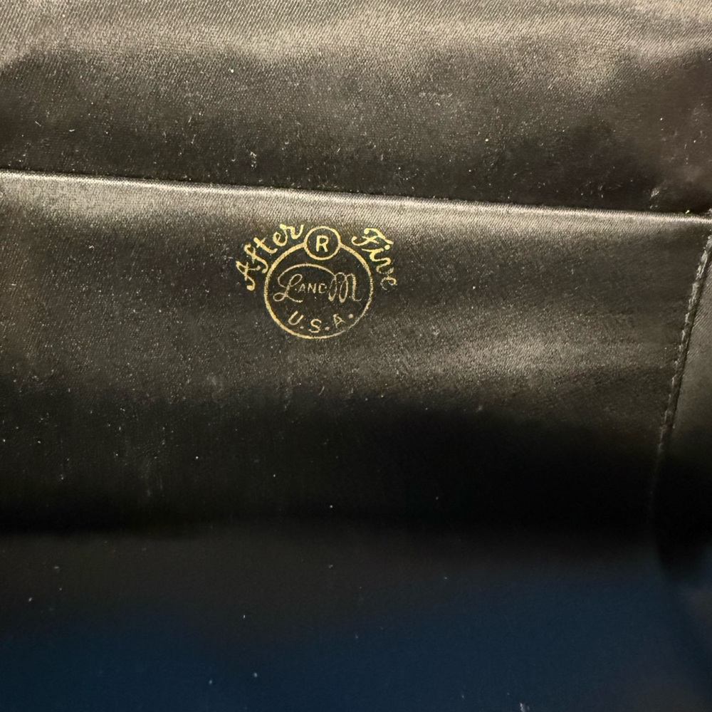 After Five Vintage Black & Gold Evening Bag - Picture 9 of 11
